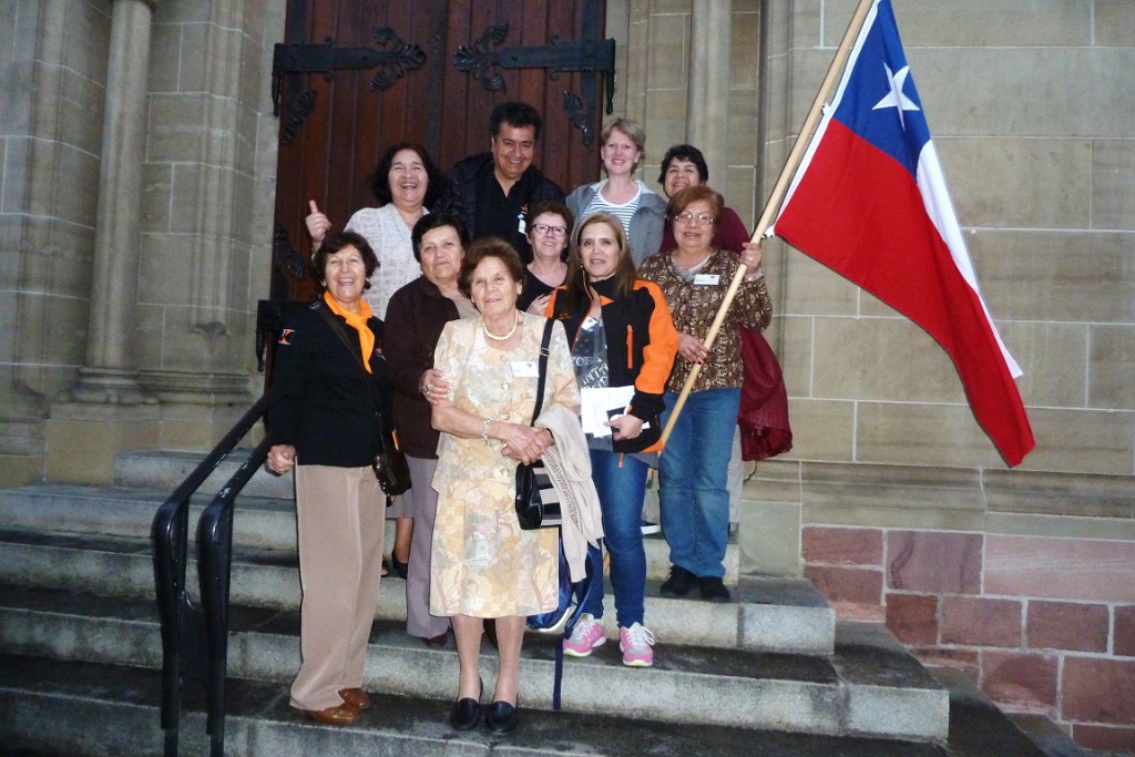 Kolpingsfamilie Chilebesuch Kirche