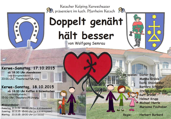 Kerwetheater 2015 Plakat