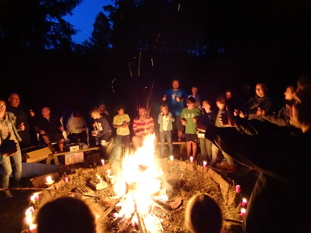 Kolpingsfamilie Zeltlager 2016 Feuer