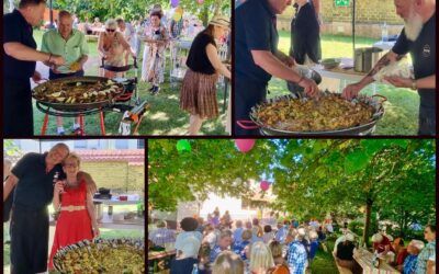 La Fiesta de Paella im Pfarrgarten St. Sebastian Ketsch
