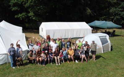 Familienzeltlager der Kolpingsfamilie Ketsch im Odenwald